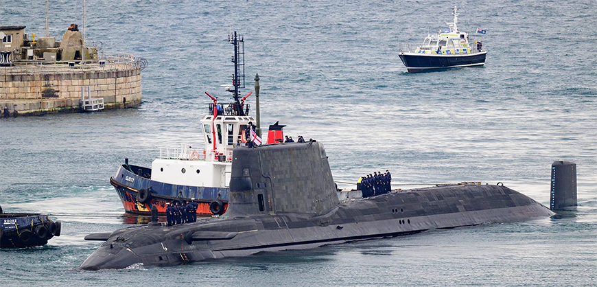 Quân sự thế giới hôm nay (22-1): Anh điều tàu ngầm tấn công hạt nhân HMS Anson tới Australia